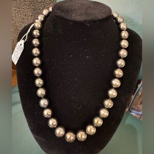 Black Tahitian Pearl Necklace